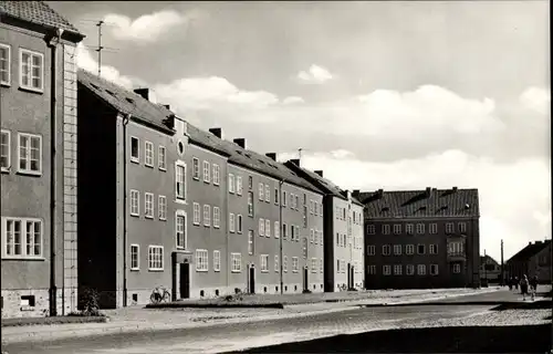 Ak Torgelow an der Uecker, Straßenpartie