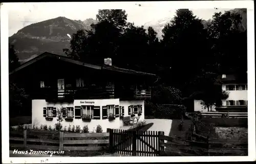 Ak Berchtesgaden in Oberbayern, Haus Immergrün