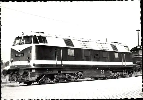 Foto Ak Deutsche Lokomotive 118 367-2, 120 824