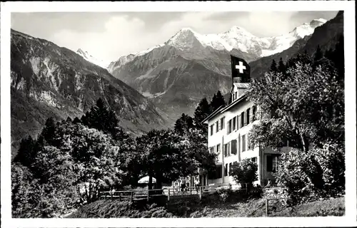Ak Wilderswyl Wilderswil Kanton Bern Schweiz, Ferienheim Abendberg