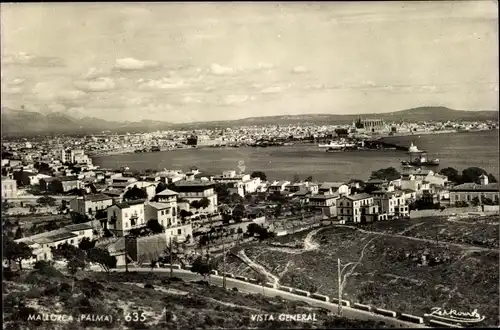 Ak Palma de Mallorca Balearische Inseln, VIsta General, Gesamtansicht