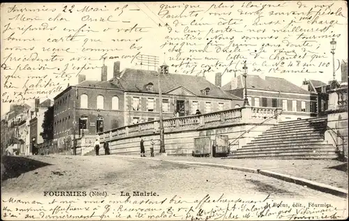 Ak Fourmies Nord, La Mairie