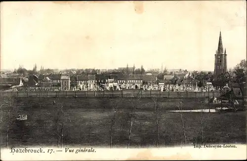 Ak Hazebrouck Nord, Gesamtansicht