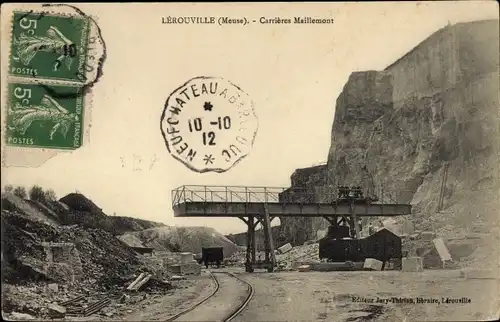 Ak Lerouville Lothringen Meuse, Carrières Maillemont