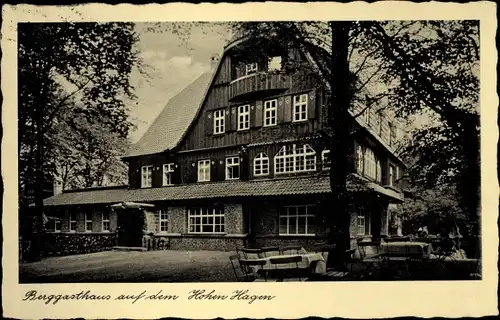 Ak Dransfeld, Hoher Hagen, Berggasthaus