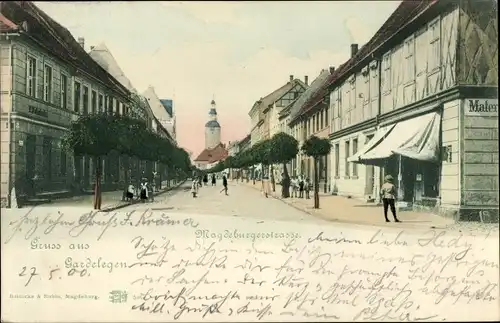 Ak Gardelegen in der Altmark, Magdeburgerstraße