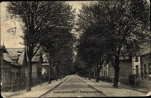 Ak Hohenwestedt in Holstein, Itzehoerstraße