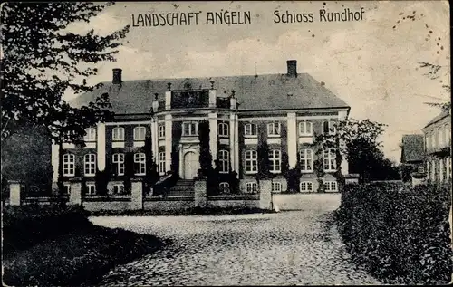 Ak Stangheck Landschaft Angeln, Schloss Rundhof