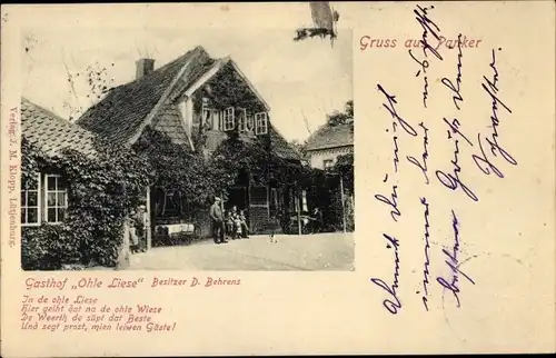 Ak Panker an der Ostsee, Gasthof Ohle Liese