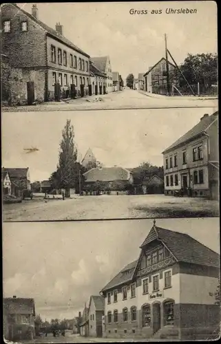 Ak Uhrsleben Erxleben Sachsen Anhalt, Ortsansichten