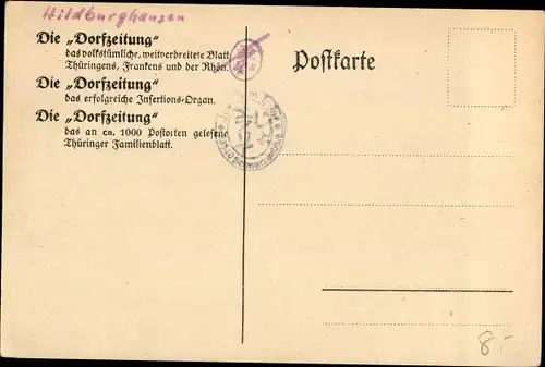 Ak Hildburghausen in Thüringen, Die Germanen, Stadtfest