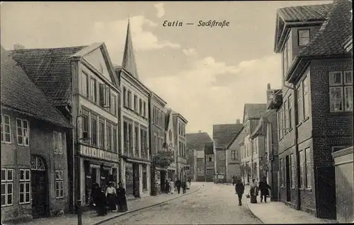 Ak Eutin in Ostholstein, Sackstraße
