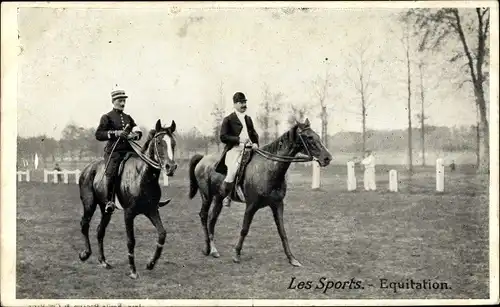 Ak Les Sports, Equitation, Reiter, Pferde