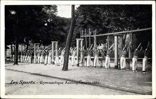 Ak Les Sports, Gymnastique Assouplissements, Turnübungen