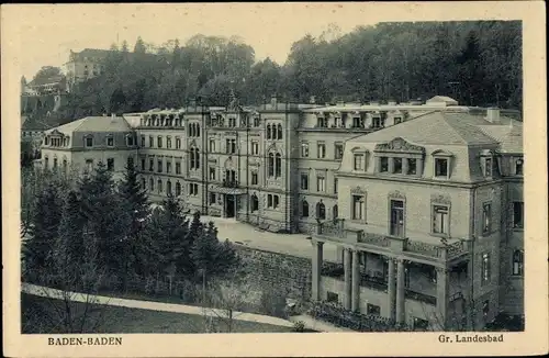 Ak Baden Baden am Schwarzwald, Großes Landesbad