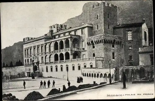 Ak Monte Carlo Monaco, Palais du Prince