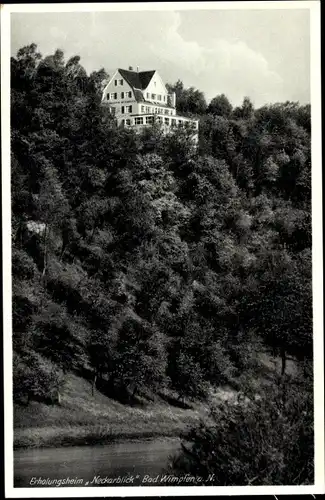 Ak Bad Wimpfen am Neckar, Erholungsheim Neckarblick