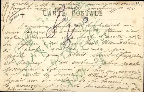 Ak Grignan Drôme, Le Grand Faubourg