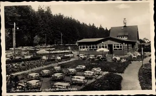 Ak Werdau in Sachsen, Jägerhaus Leubnitztal