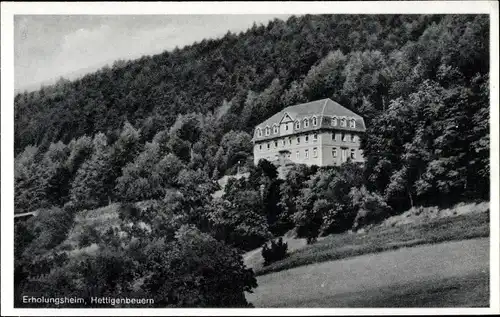 Ak Hettigenbeuern Buchen im Odenwald, Pension Erholungsheim Diedrich