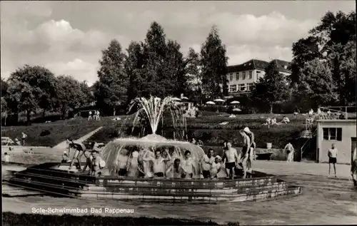 Ak Bad Rappenau in Baden, Sole-Schwimmbad