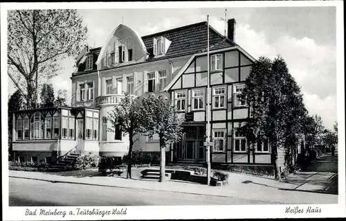 Ak Horn Bad Meinberg im Kreis Lippe, Kurhaus Weißes Haus, Teutoburger Wald