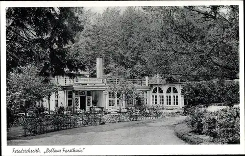 Ak Friedrichsruh Aumühle im Herzogtum Lauenburg, Bollows Forsthaus