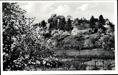 Ak Trendelburg in Nordhessen, Blick auf den Ort