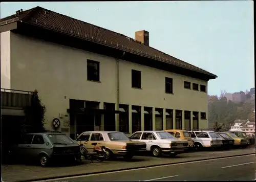 Ak Lindenfels im Odenwald, Stoffwechselklinik, Autos, Parkplatz