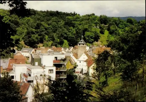 Ak Sonnenberg Wiesbaden in Hessen, Blick vom Kurweg Nr. 1 zum Bornberg