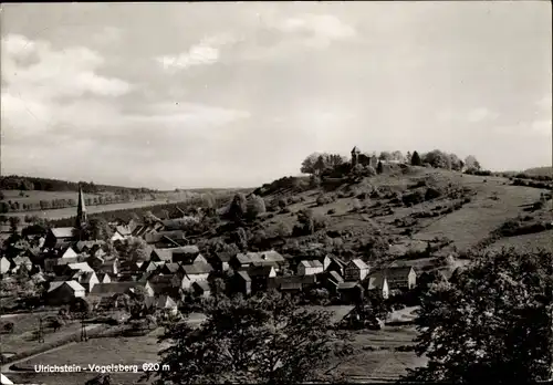 Ak Ulrichstein in Hessen, Gesamtansicht, Vogelsberg