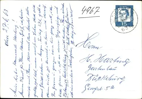 Ak Ulrichstein in Hessen, Gesamtansicht, Vogelsberg