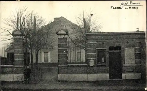 Ak Flers Nord, La Mairie