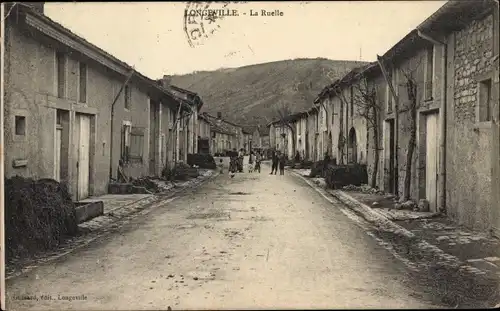 Ak Longeville en Barrois Meuse, La Ruelle