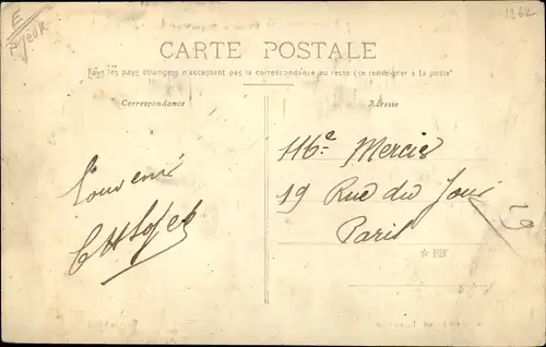 Ak Lerouville Lothringen Meuse, Rue Nationale