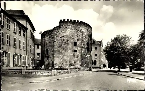 Ak Thionville Diedenhofen Lothringen Moselle, La Tour aux Puces VIIe siècle
