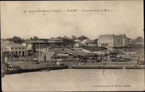 Ak Dakar Senegal, Panorama vu de la Rade no. 1