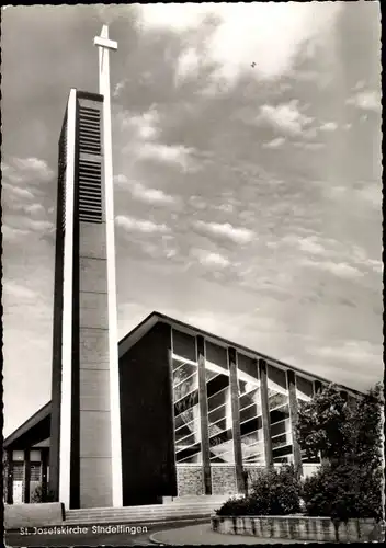 Ak Sindelfingen in Württemberg, St. Josefkirche