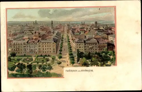 Litho Mannheim in Baden, Panorama