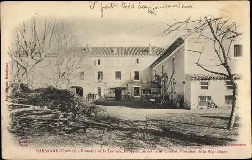 Ak Marsanne Drôme, Domaine de la Terrasse
