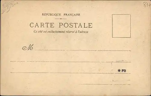 Ak Marsanne Drôme, Chateau de Montluisant