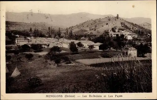 Ak Menglons Drôme, Les Boisdans, Les Payas