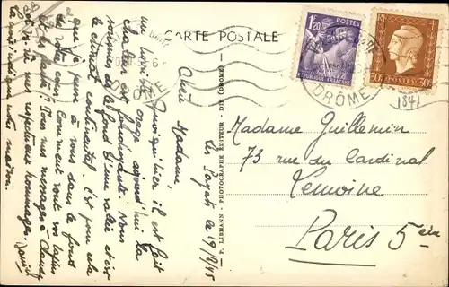 Ak Menglons Drôme, Les Boisdans, Les Payas