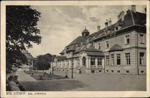 Ak Bad Steben in Oberfranken, Königliches Kurhaus