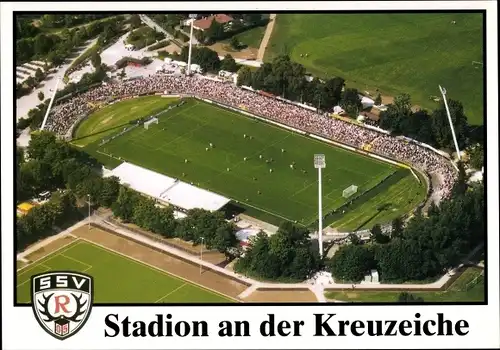 Ak Reutlingen in Württemberg, Stadion an dr Kreuzeiche, SSV Reutlingen 05