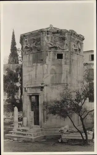 Foto Ak Athen Griechenland, Turm der Winde