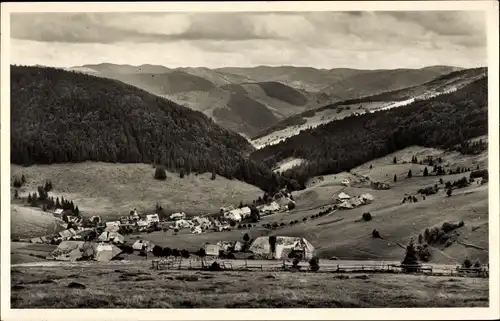 Ak Muggenbrunn Todtnau im Südschwarzwald, Höhenluftkurort u. Wintersportplatz, Panorama