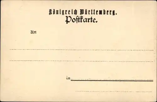 Ak Ulm an der Donau, Münster, Straßenpartie