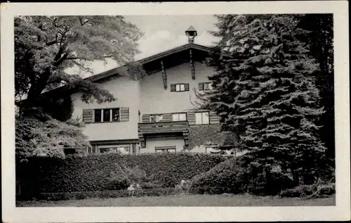 Ak Bad Liebenstein im Thüringer Wald, Klubhaus, Friedensallee