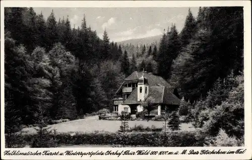 Ak Oberhof im Thüringer Wald, das Glöckchen im Tal